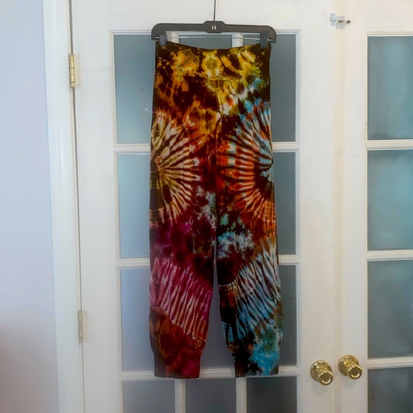 One of a Kind Tie-Dye Stretchy Jogger Pants - Picture 1 of 1